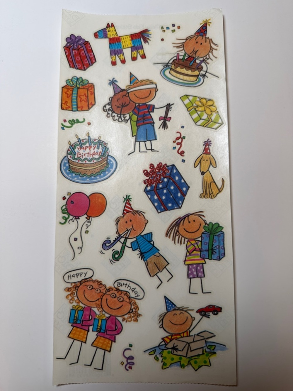 3/$12 Me & My Big Ideas MAMBI Scrapbook Birthday Kids Sttickers SR-137 (2001)